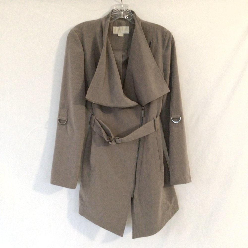 Micael Kors Raincoat Taupe Sz XS